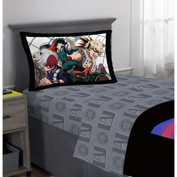 Jay Franco My Hero Academia Anime Full Comforter Set - 5 Piece Bedding - Picture 7 of 8